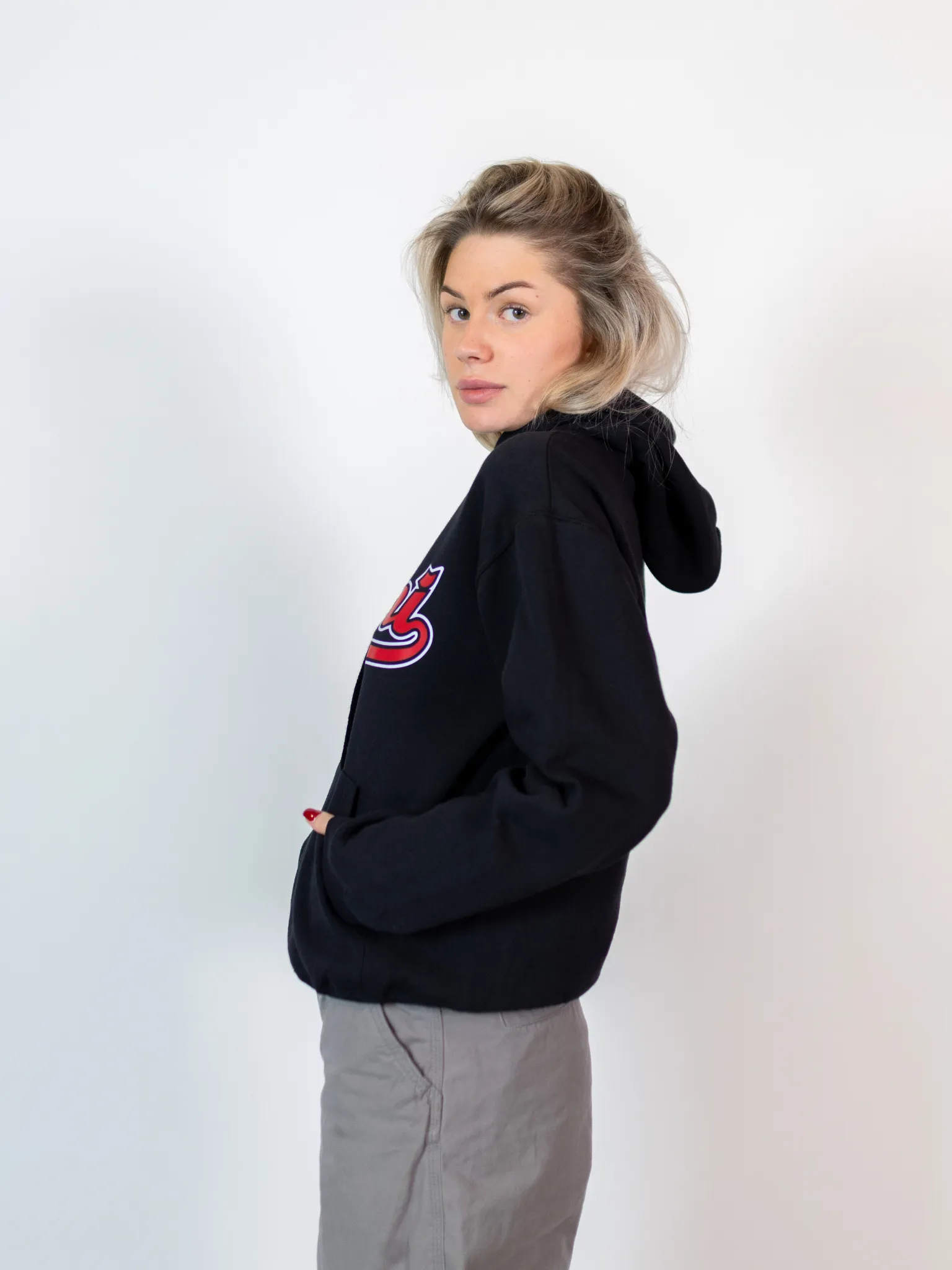 MIAMI SPORT HOODIE - SVART 