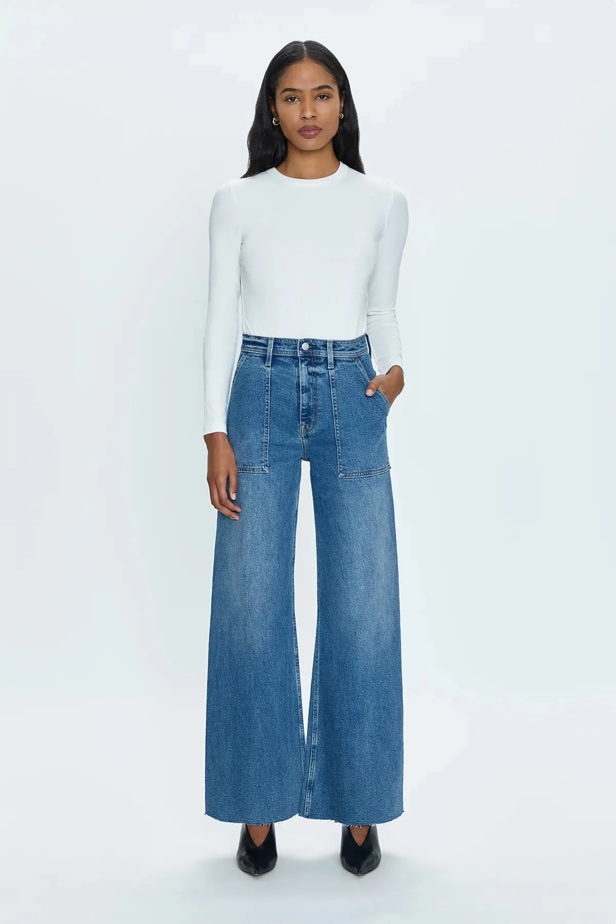 Penny Utility High Rise Wide Jean