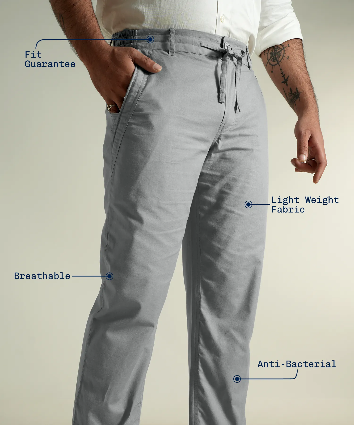 Pewter Pants