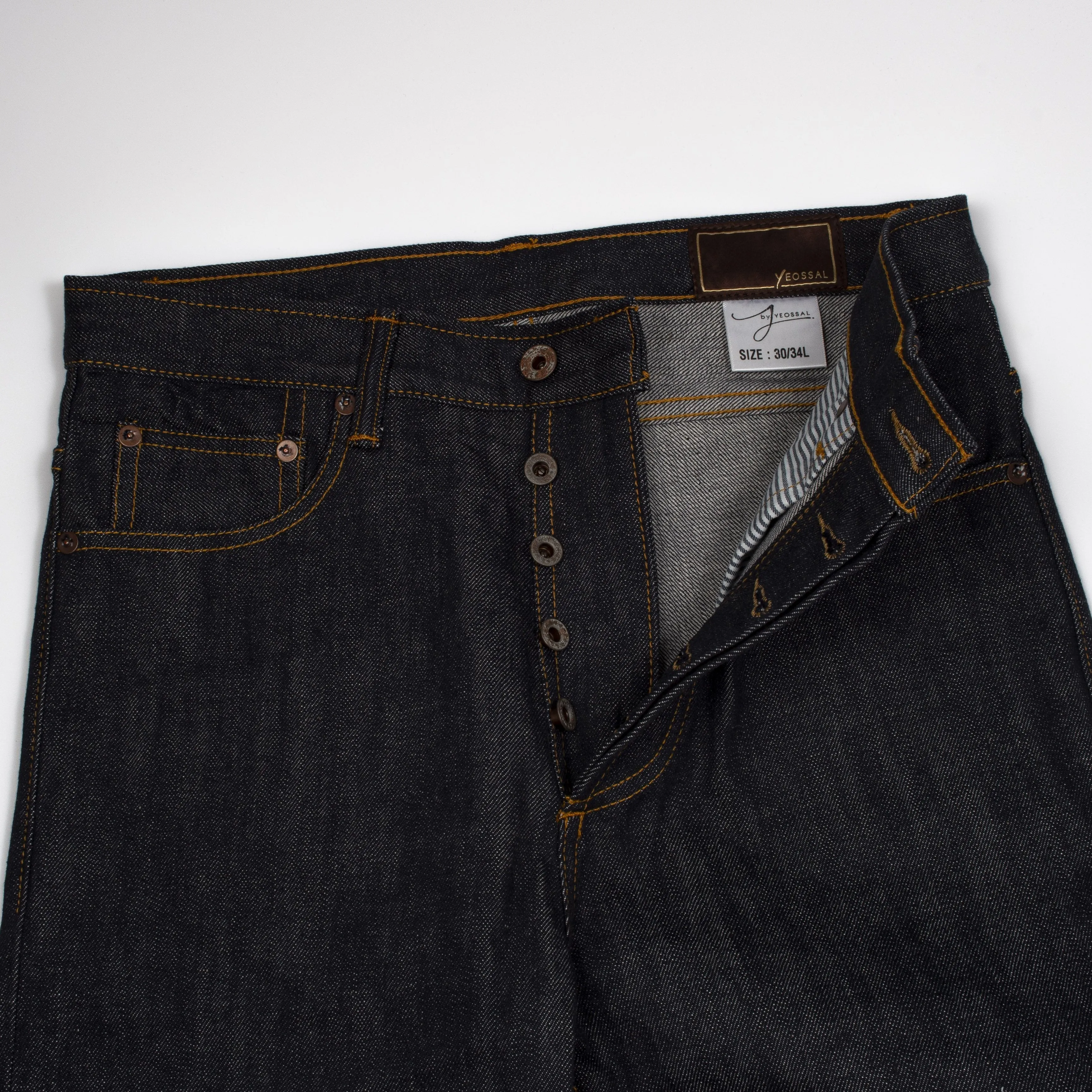 Premium Japanese Ash Indigo Selvedge Denim