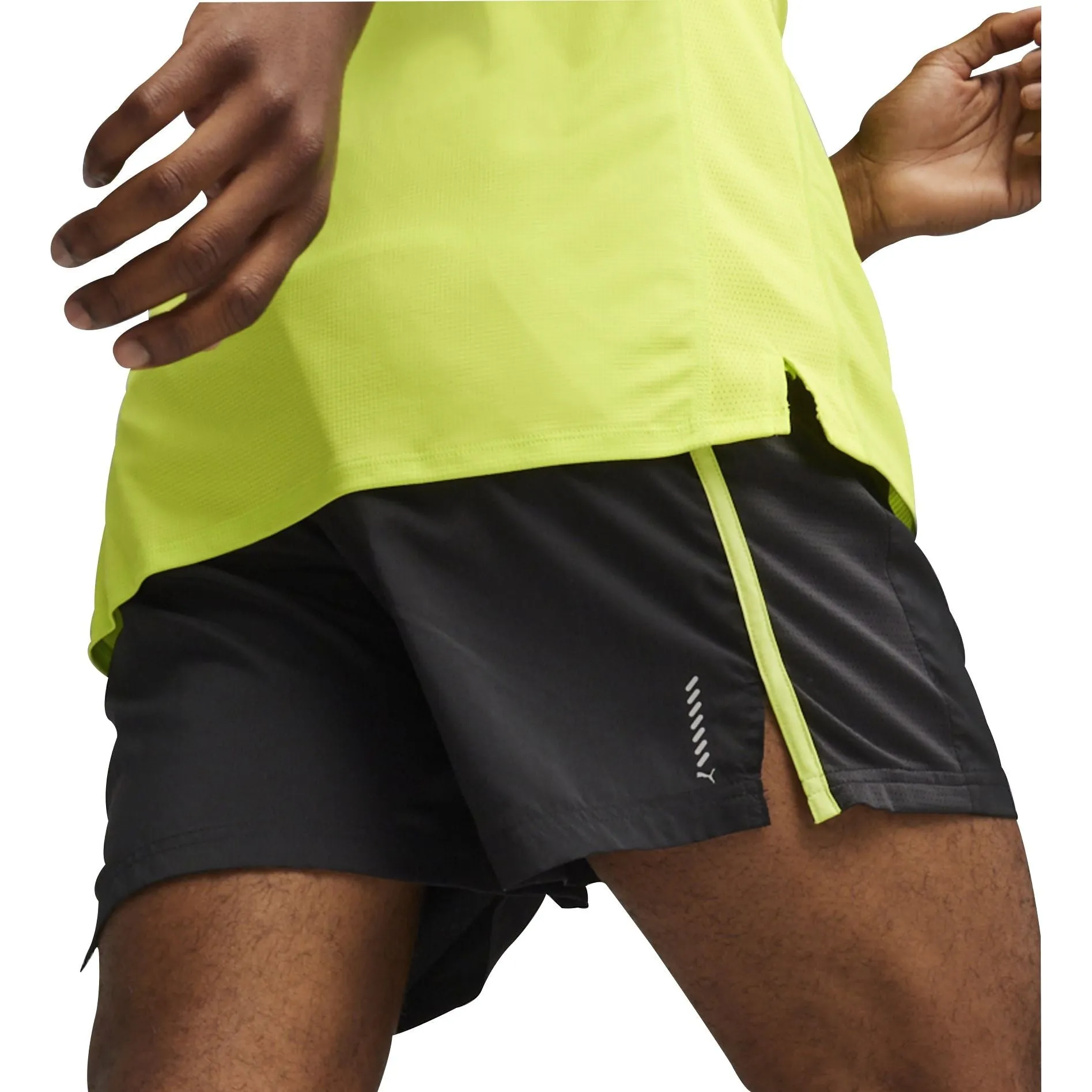 Puma Run Favourite Velocity 5 Inch Mens Running Shorts - Black