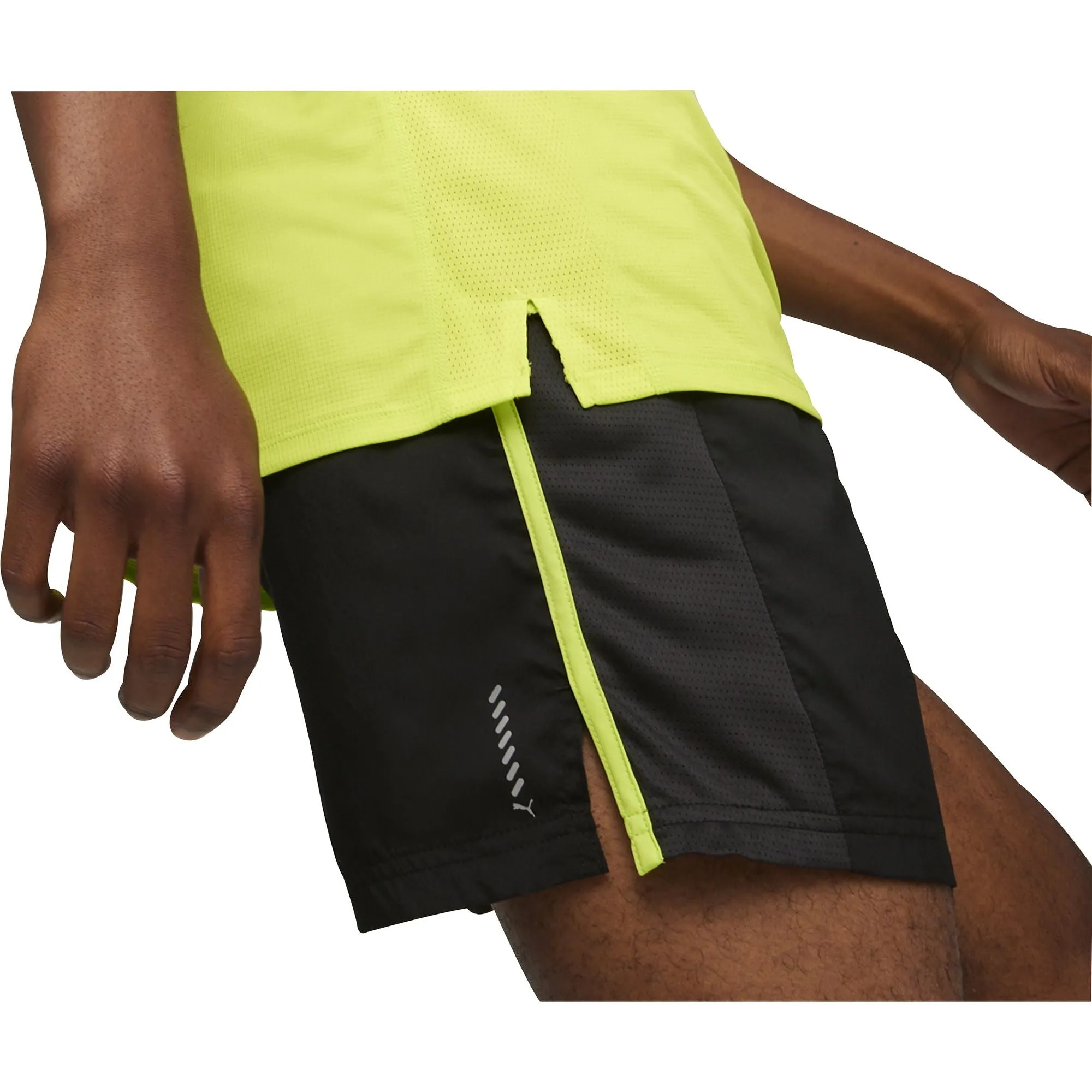 Puma Run Favourite Velocity 5 Inch Mens Running Shorts - Black