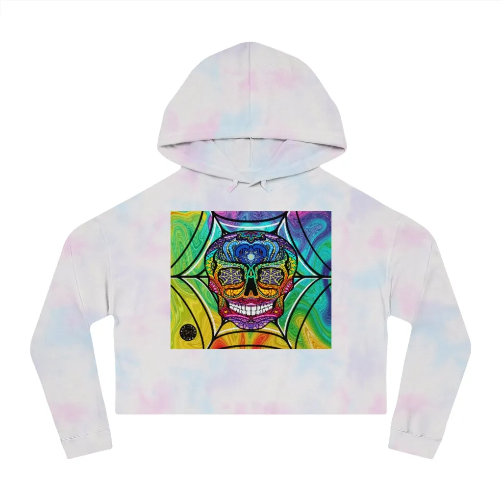 Rainbow Janis Cropped Hoodie