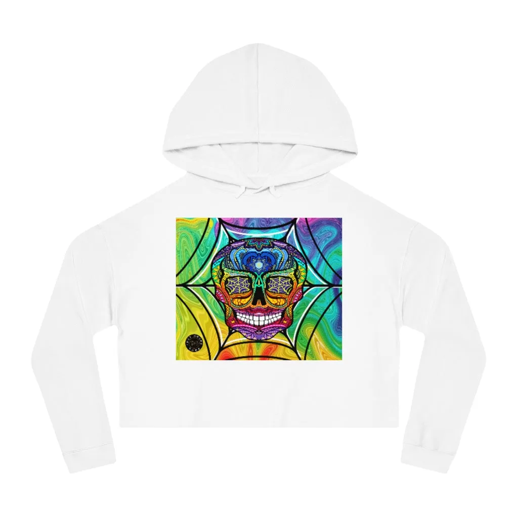 Rainbow Janis Cropped Hoodie