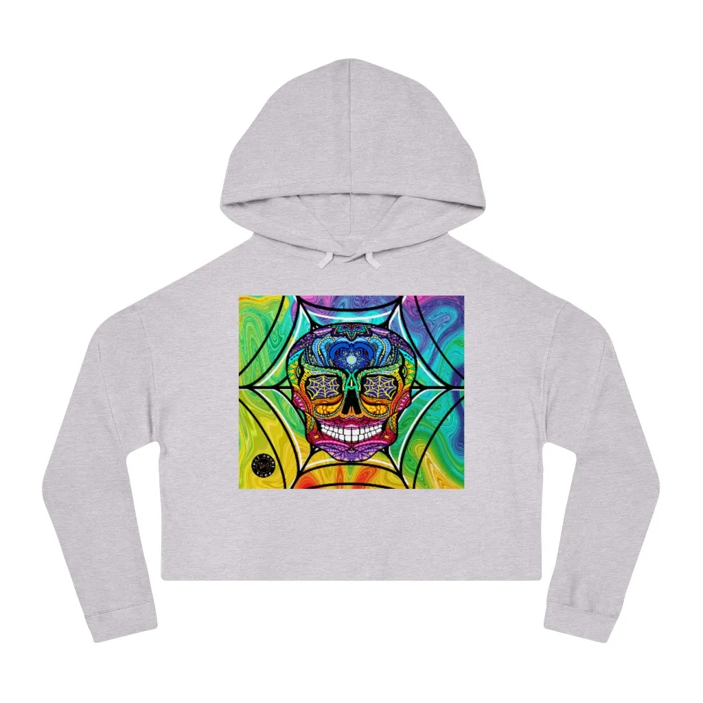 Rainbow Janis Cropped Hoodie