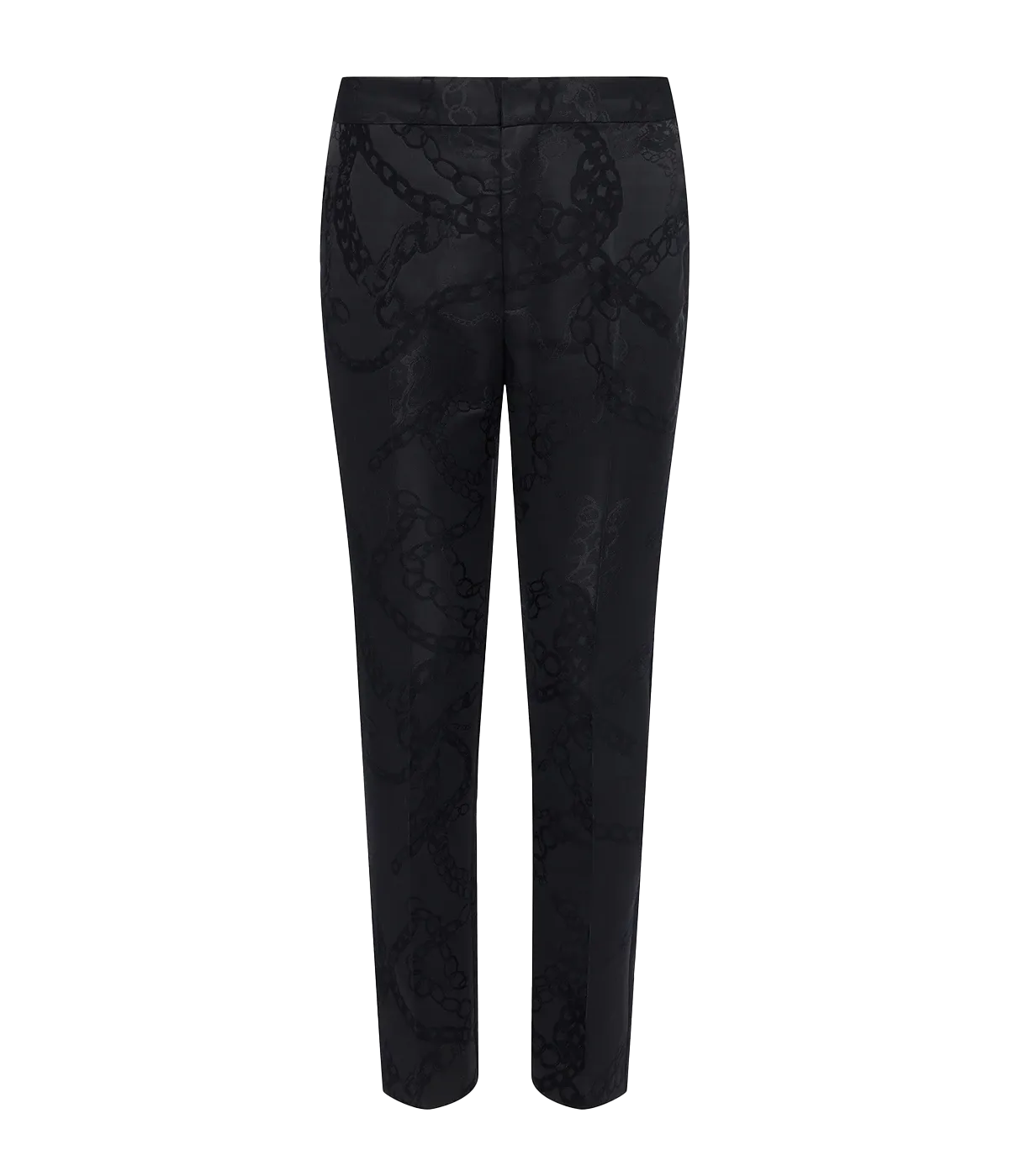 Rebel Trouser in Black Multi Grunge Chain