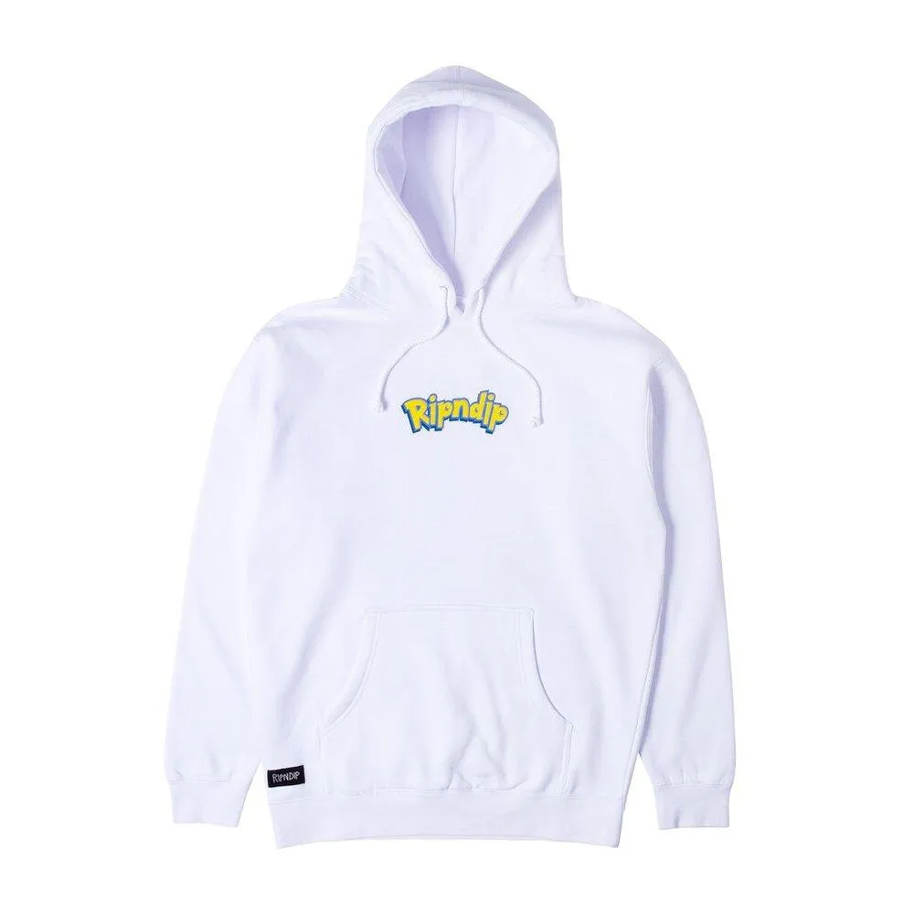 RipNDip CATCH EM ALL HOODIE -WHITE