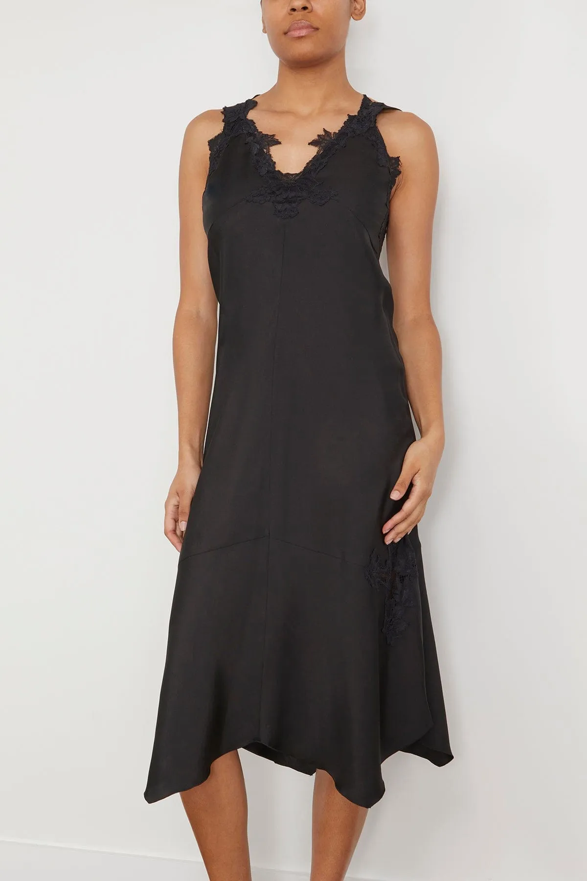 Sensual Coolness Dress in Pure Black