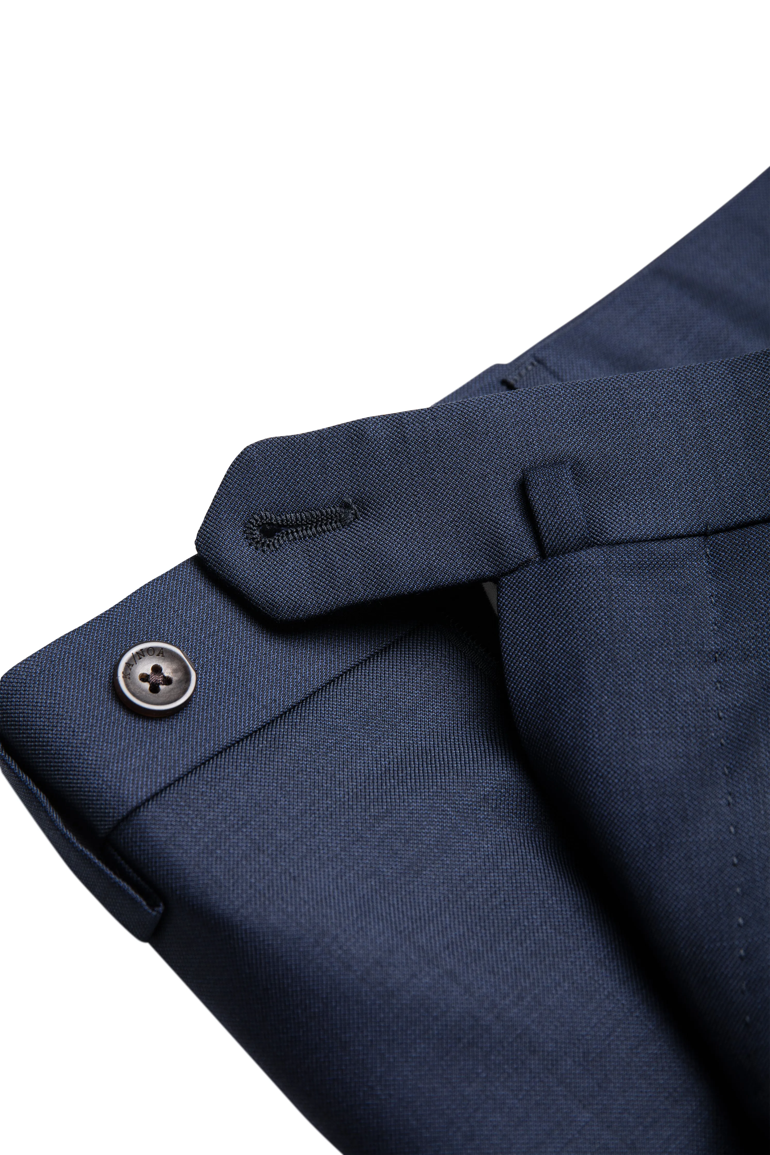 Suit Blazer and Pant in high wool (ocean blue)