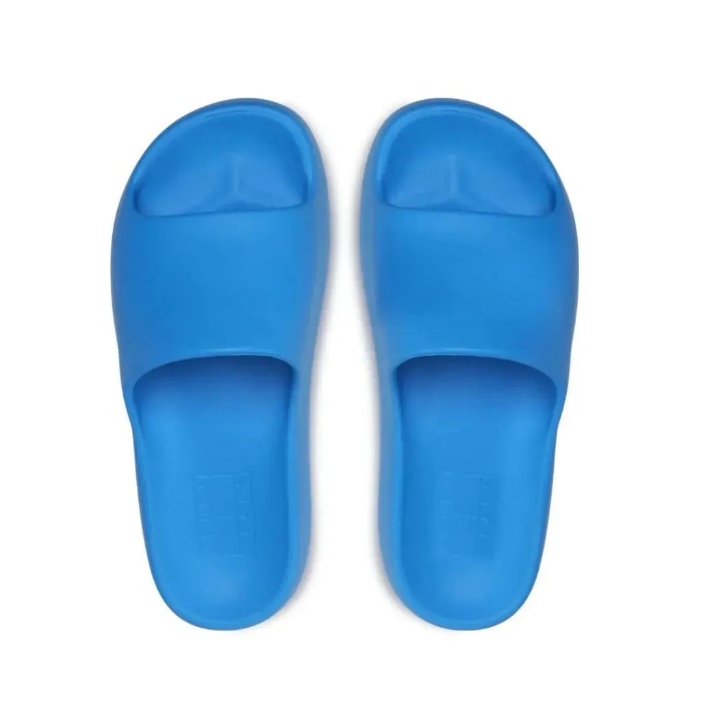 Tommy Hilfiger Chunky Flatform Pool Slides - BLU