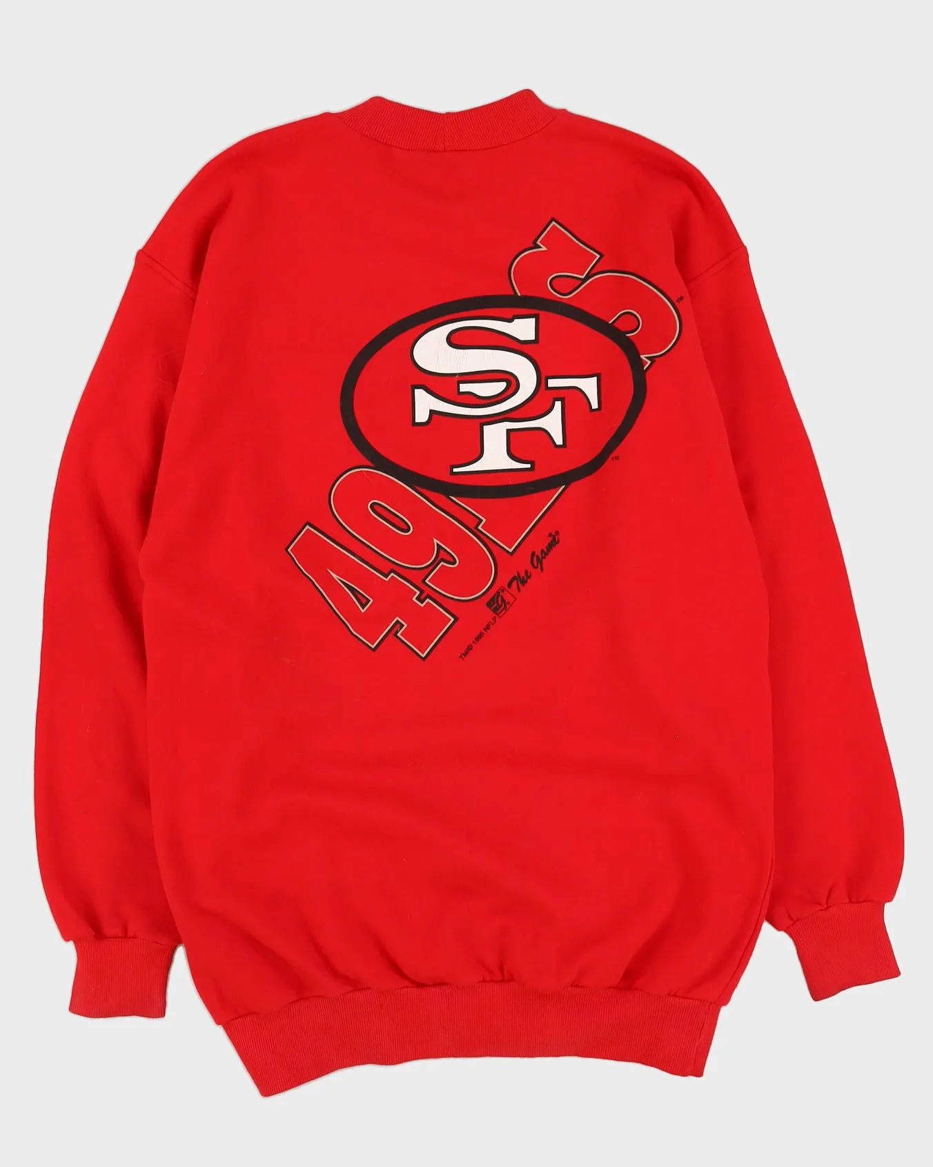 Vintage 90s San Francisco 49ers Red Sweatshirt - XL