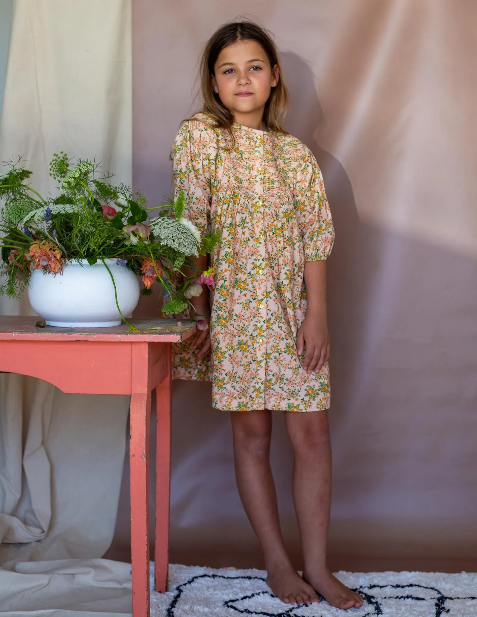 Vivi Dress Peach Gypsy