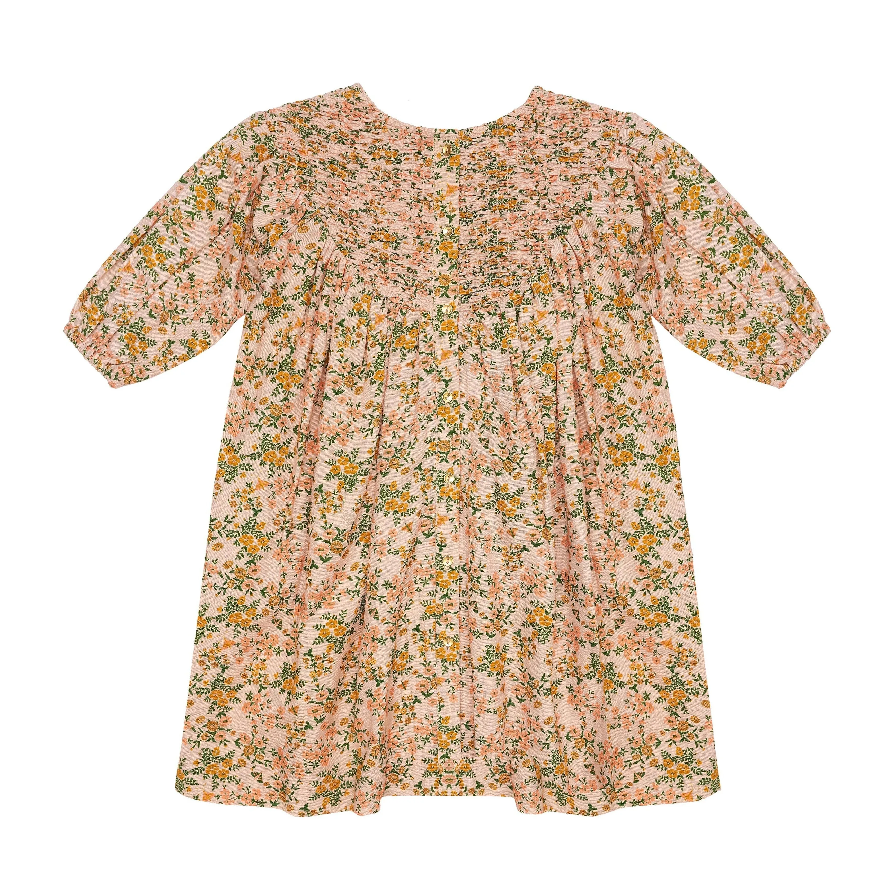 Vivi Dress Peach Gypsy