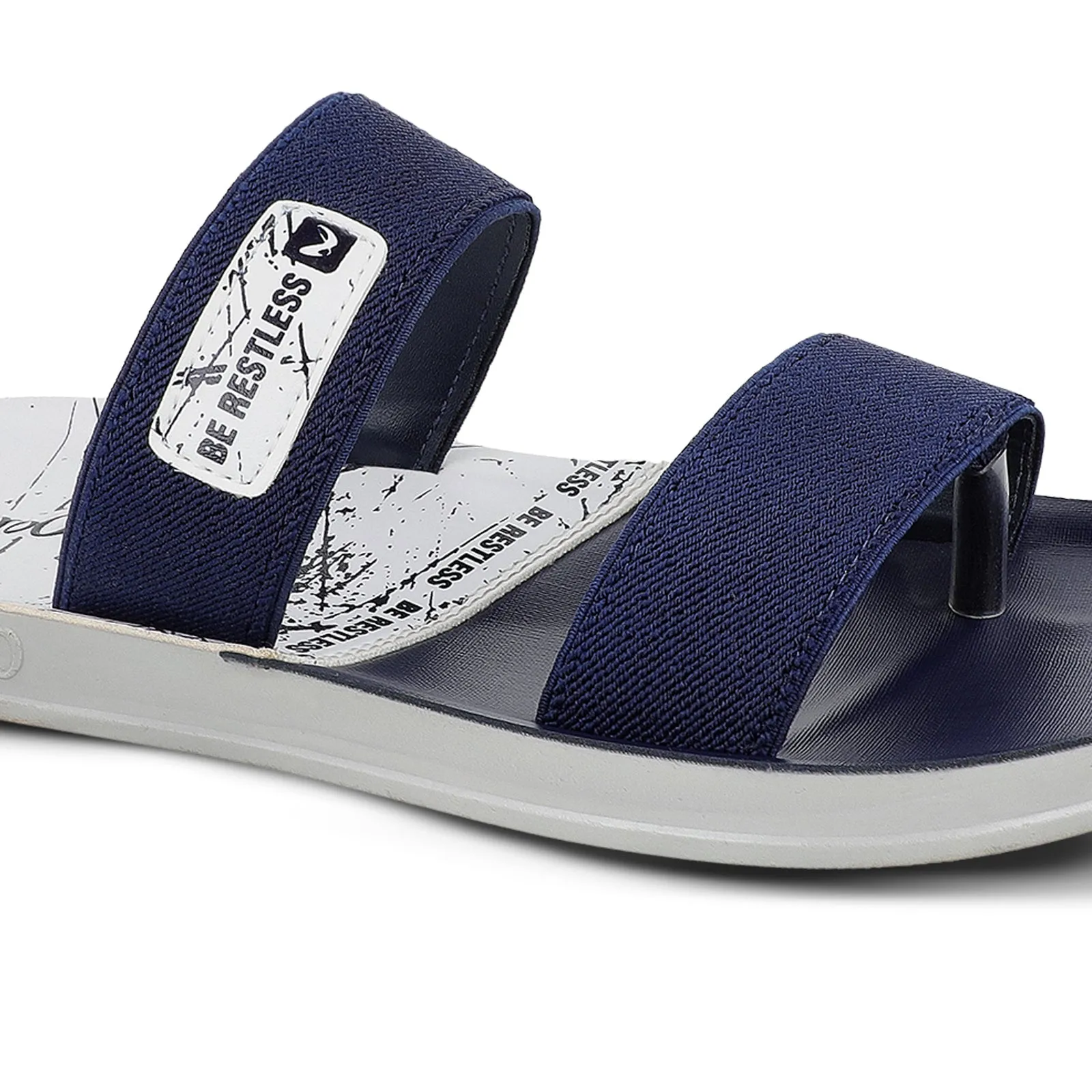 Walkaroo Men Sandals  - WG5432 Blue White