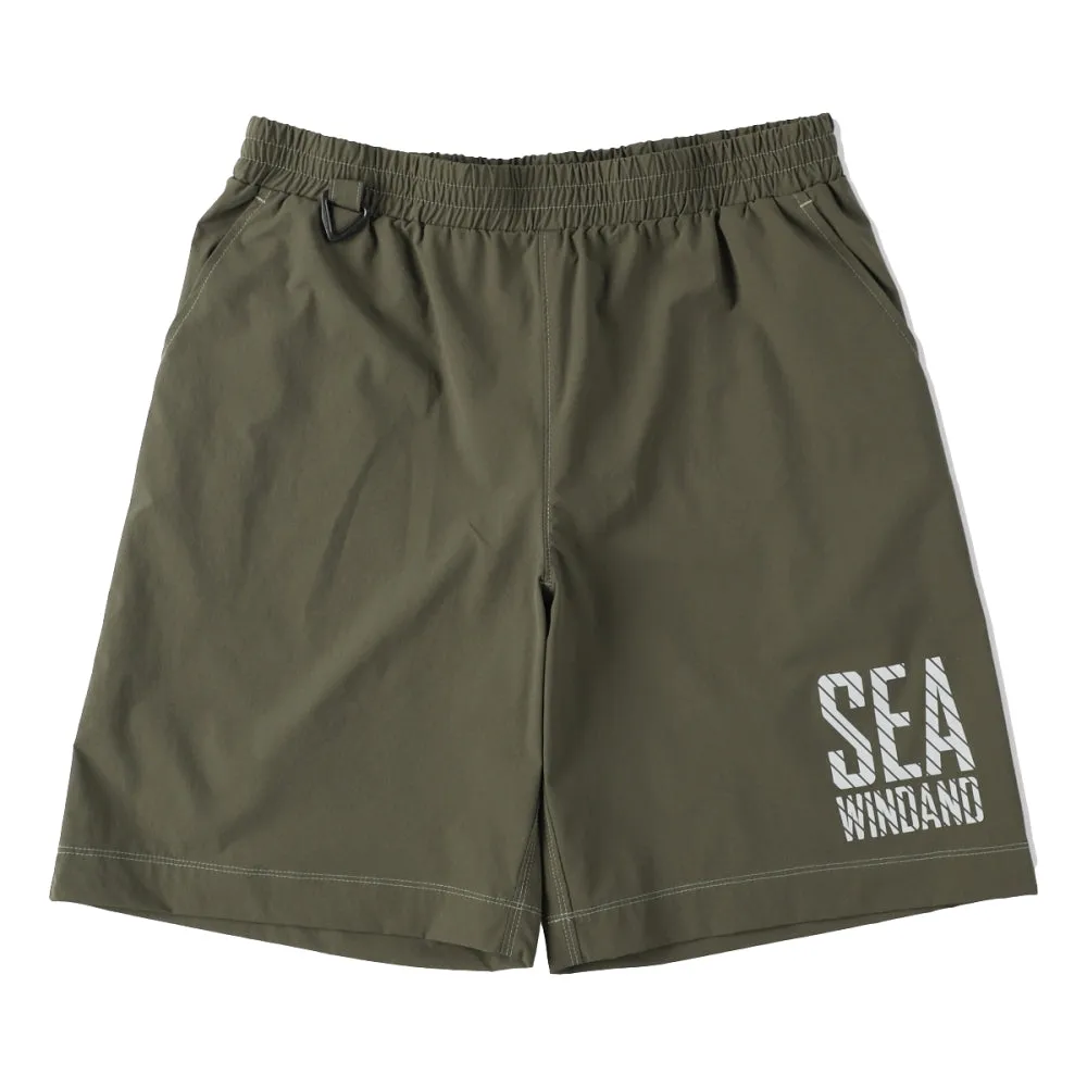 WIND AND SEA MILITARY SURPLUS SHORT PANTS-OLIVE